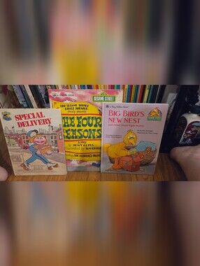 Lot Of 3 Sesame Street Books